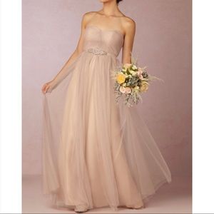 Jenny Yoo Annabelle dress - sandstone